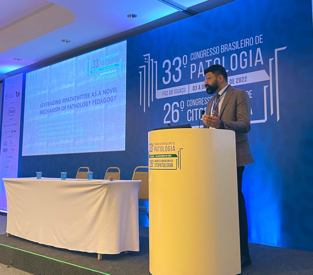 Pathology education pedagogy with the one and only <a href="/KMirza/">Kamran Mirza MD PhD - کامران مرزا</a> at <a href="/PathologySBP/">Brazilian Society of Pathology</a>