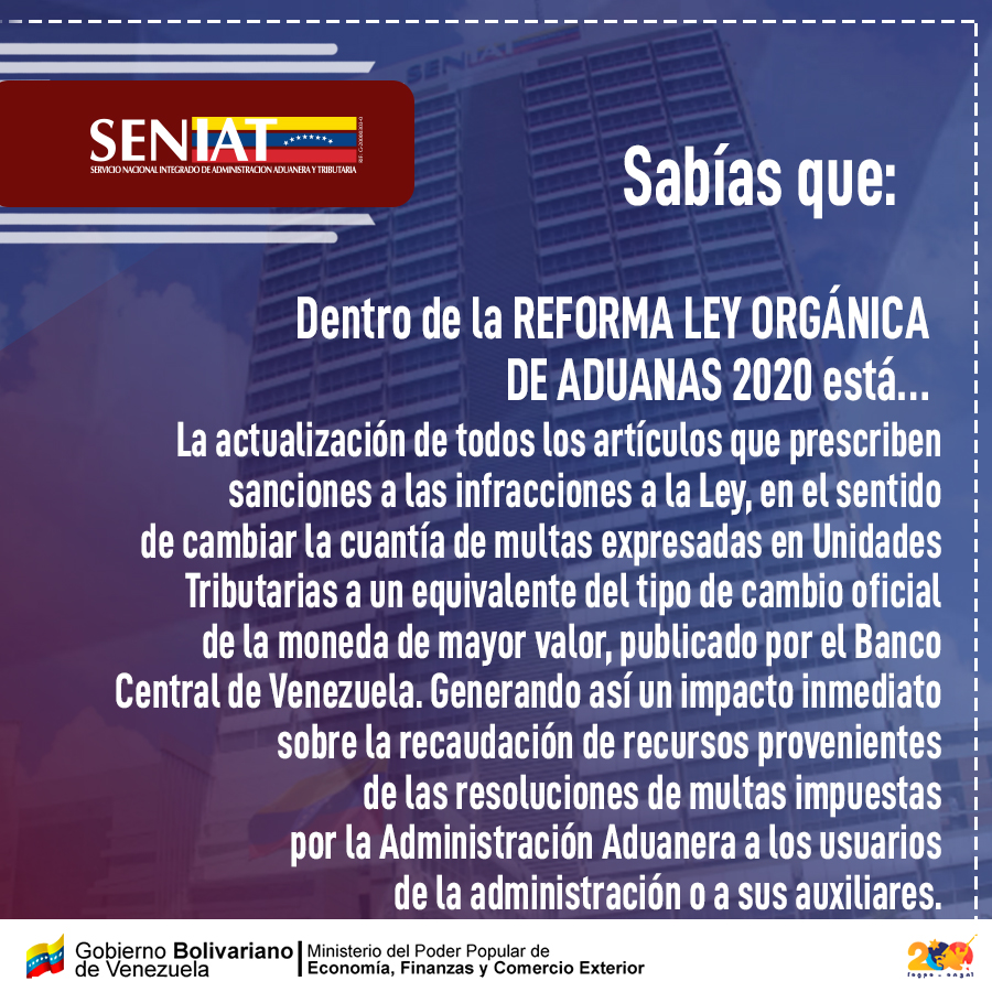 SENIAT_Oficial's tweet photo. Sabías que...
#BanderaDePatriaLibre #SENIATRecaudaciónVictoriosa https://t.co/4jCtaEM6NN