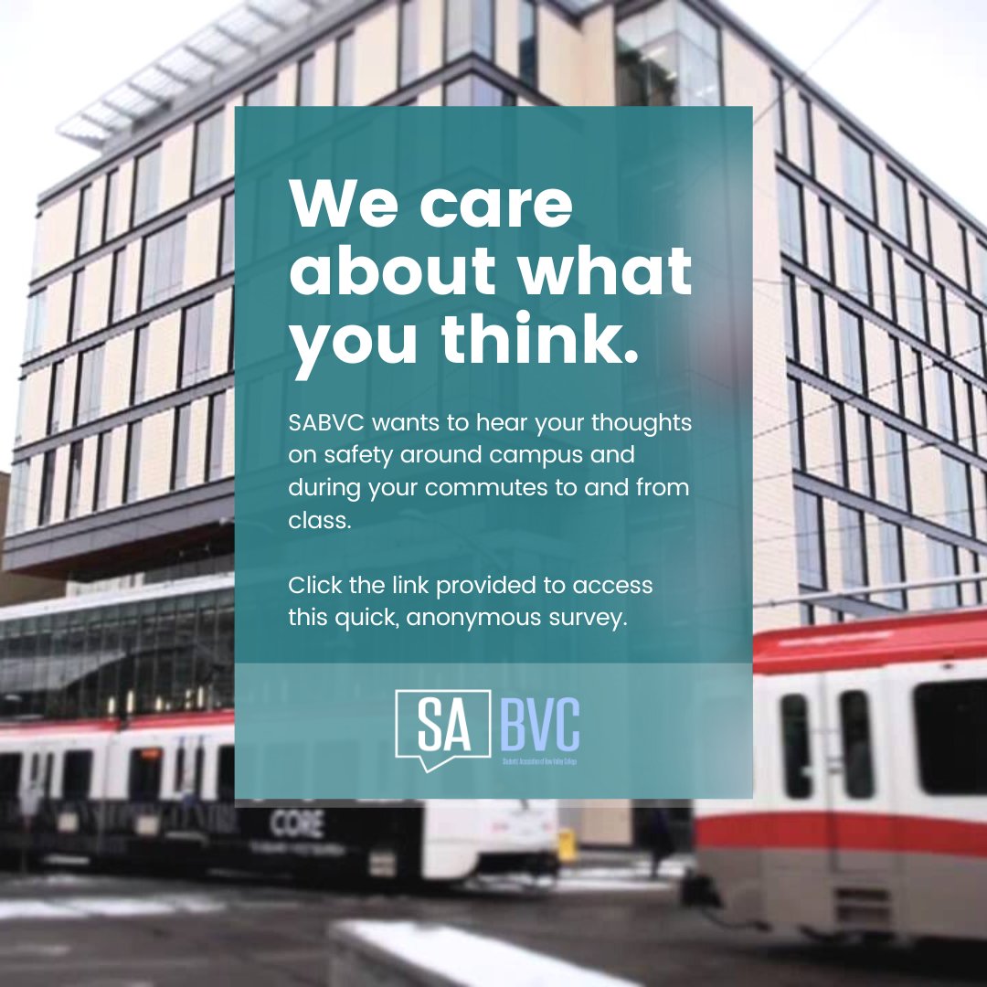 SAofBVC's tweet photo. There are just a few days left to share your thoughts with us!
Take the survey here: https://t.co/efE3tjNH0q
#bvcnow #mybvc #bowvalleycollege #bvcbold https://t.co/REDlwUyTFF