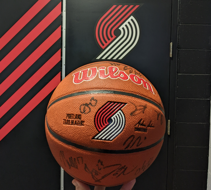 Thank you <a href="/trailblazers/">Portland Trail Blazers</a> for donating the #autographed <a href="/trailblazers/">Portland Trail Blazers</a> #basketball to raise funds for @ml_20  - We're raffling it (and more) at the <a href="/SEMpdx/">NextNW (formerly SEMpdx)</a> "Party on the Patio" next Tues at <a href="/MigrationBrew/">Migration Brewing</a>  
sempdx.org/blog/august-20…