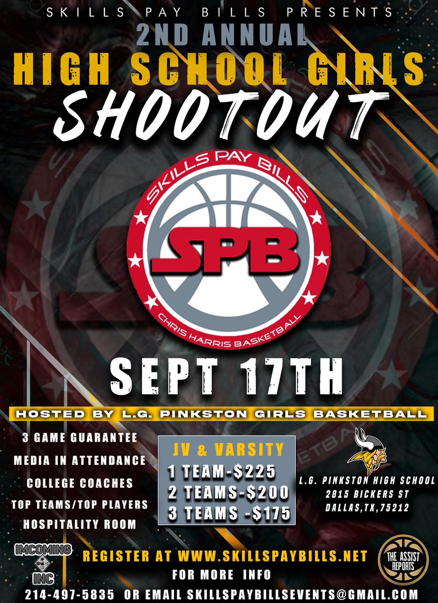 ChrisHarrisBB's tweet photo. High School Coaches It’s Up There! Over 25 Teams From All Over Texas Has Already Committed! All Levels On Deck! Come Prepare For Your Season!

🏀 Media ✅ 

🏀College Coaches ✅

🏀Top Teams/Top Players ✅

🏀Great Basketball Environment ✅ https://t.co/9lljZx0NpJ