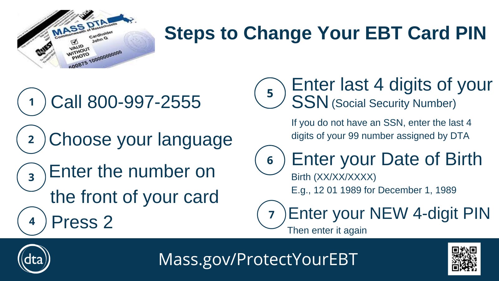 RI DHS on X: Besides changing your EBT card's PIN through ebtEDGE at  1-888-979-9939, customers also have the option to freeze their EBT card to  help prevent unwanted transactions for lost cards.