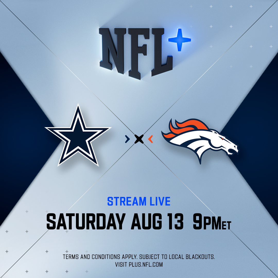 NFL on X: 'COMING SOON ON NFL+: #DALvsDEN 