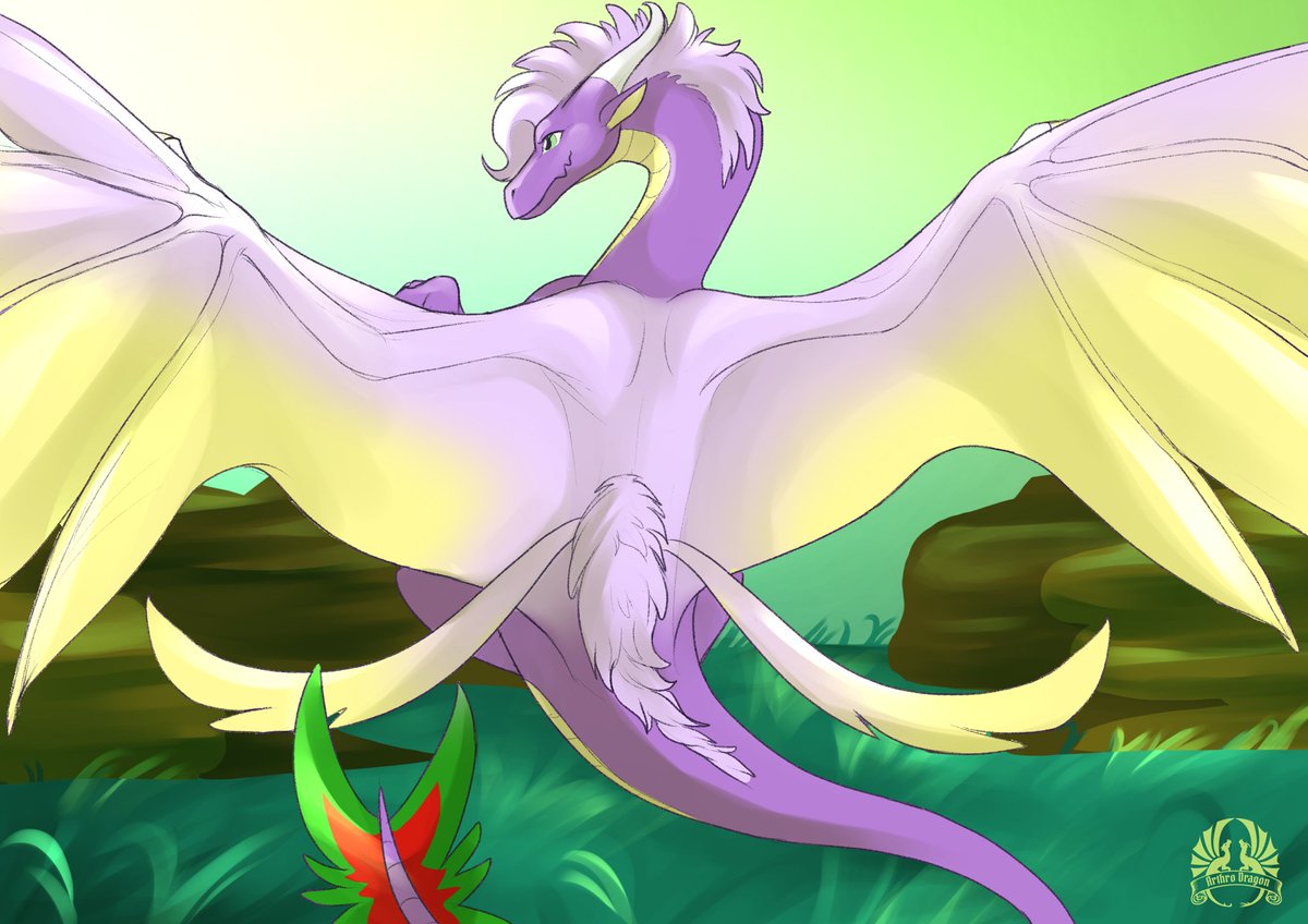 ArtroDrake's tweet image. DRAugust, the month to draw a lot of dragons 💛💜🖤

characters by @/dragonsterr
@Feather_Ban and @Rodyar3Derg