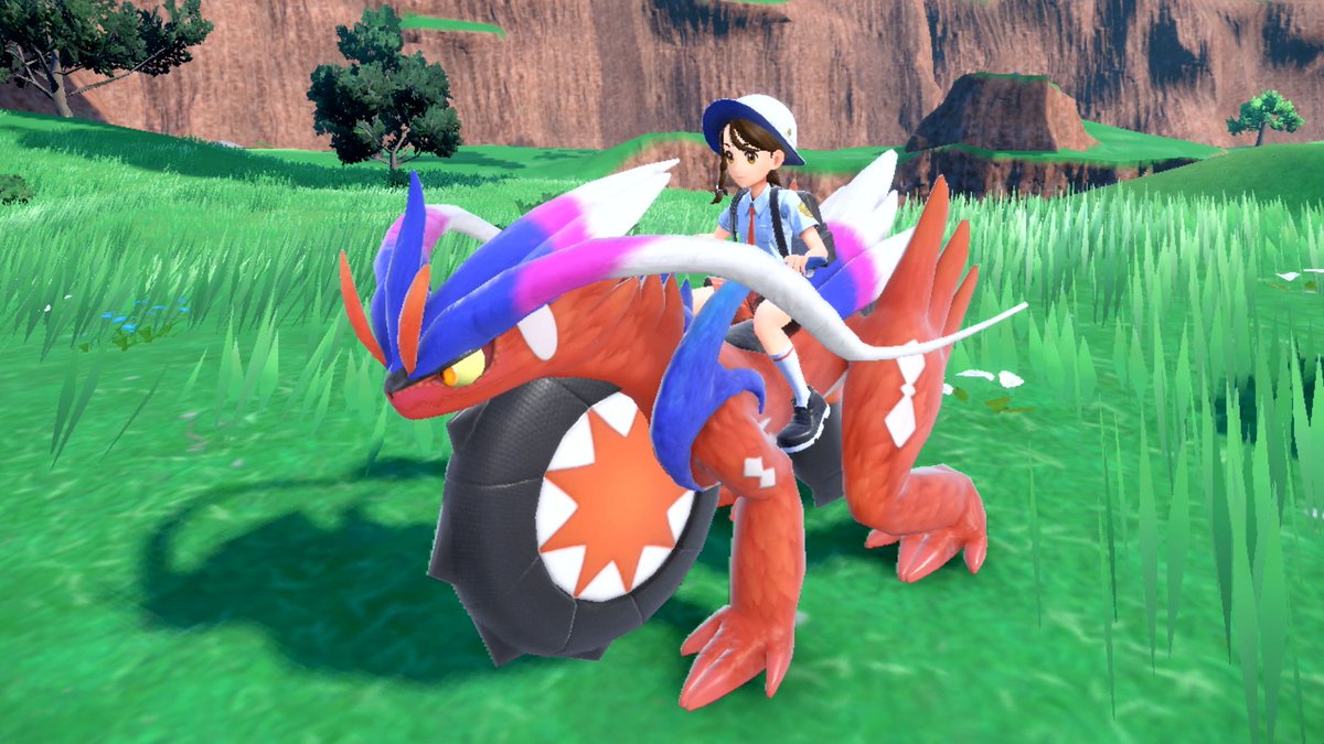 NintendoAmerica's tweet image. The Legendary Pokémon of #PokemonScarletViolet are full of mystery, It appears they have more forms than we’ve already discovered, and can change form to better suit their actions and terrain they travel over!

Ride these Legendary Pokémon to embark on an unrestricted adventure!