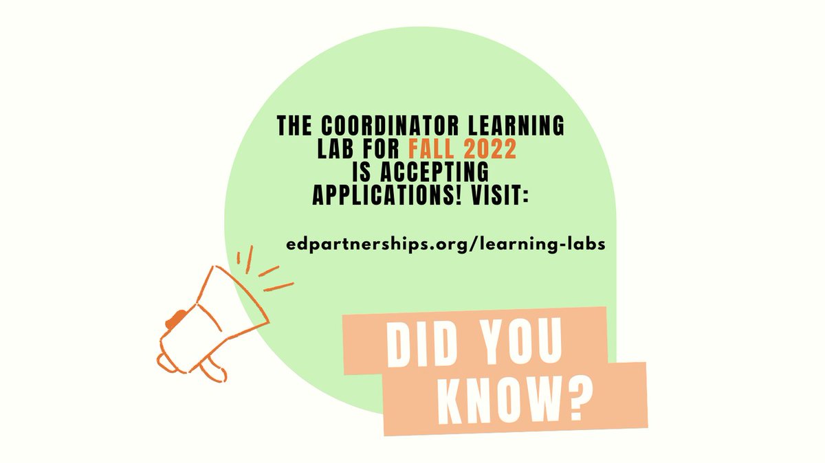 LNccep's tweet photo. Are you looking for #GEARUPworks – specific professional development? Look no further – apply today for the Coordinator Learning Lab this Fall. Learn more here: Link: https://t.co/x6OS9AWPiY https://t.co/Bm4jDftfol