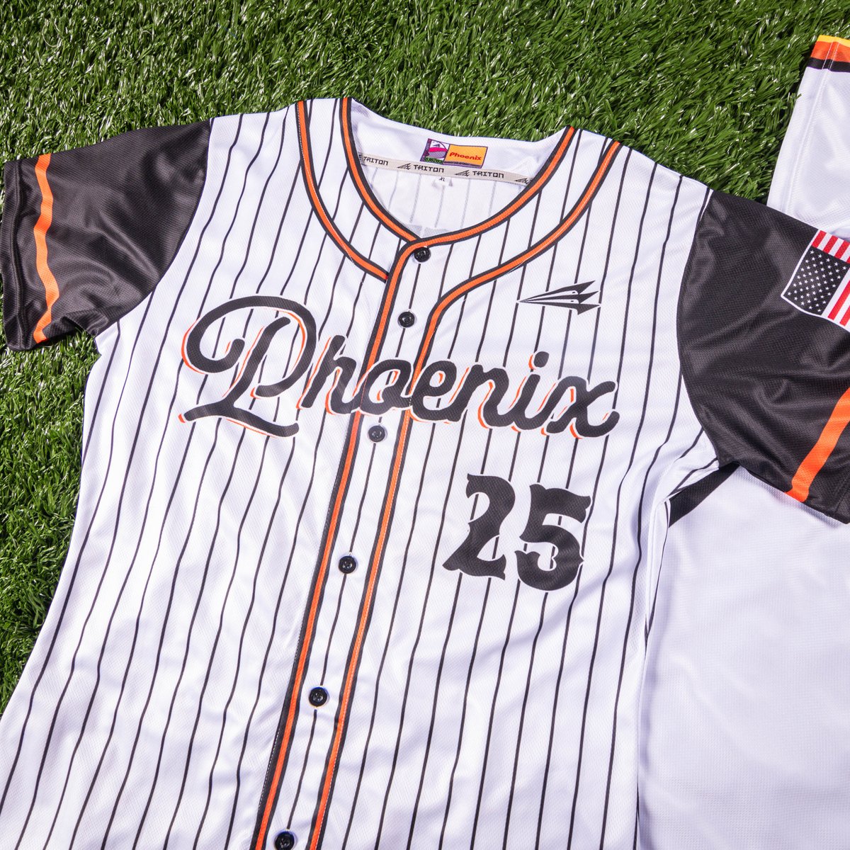 CustomSoftball's tweet photo. Get two #Triton custom jerseys for the home crowd and the road. Learn more about Package Deals for savings. https://t.co/Ds8CsnJH8Q

👥   Manhattan Optimist Phoenix in Kansas
🥇   Package 3

#teamtriton #customsoftballjerseys #softballjerseys #softballuniforms https://t.co/C8YOyHsSui