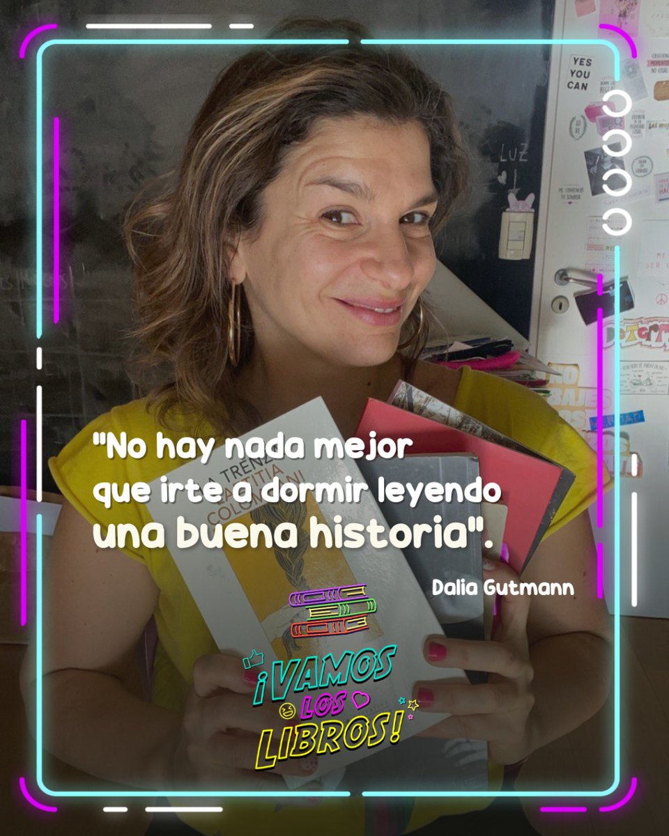 📚¿Y vos qué historia elegís para leer antes de dormir? ¡Al igual que Dalia vos podés encontrar tu libro!🙌

📘¡Hay un libro para vos, hay un libro para todxs! #VamosLosLibros