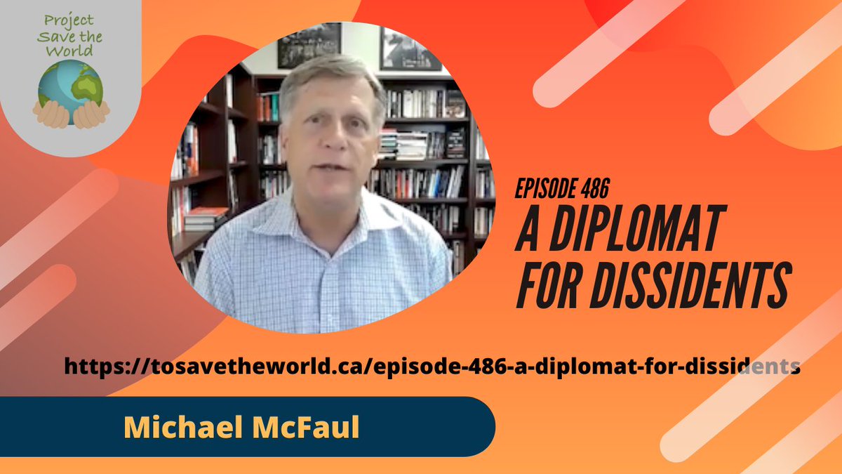 Michael McFaul, the US Ambassador to Russia during the Obama administration, heads an institute that supports democracy movements and brings activists for training about democracy. He doubts any group in Putin's entourage can keep him from worse deeds.  tosavetheworld.ca/episode-486-a-….