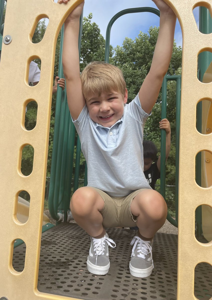 First day of Kindergarten! He came home so excited! His teacher is “the nicest” and made him feel safe, loved, and excited about school. #ForsythConnects
