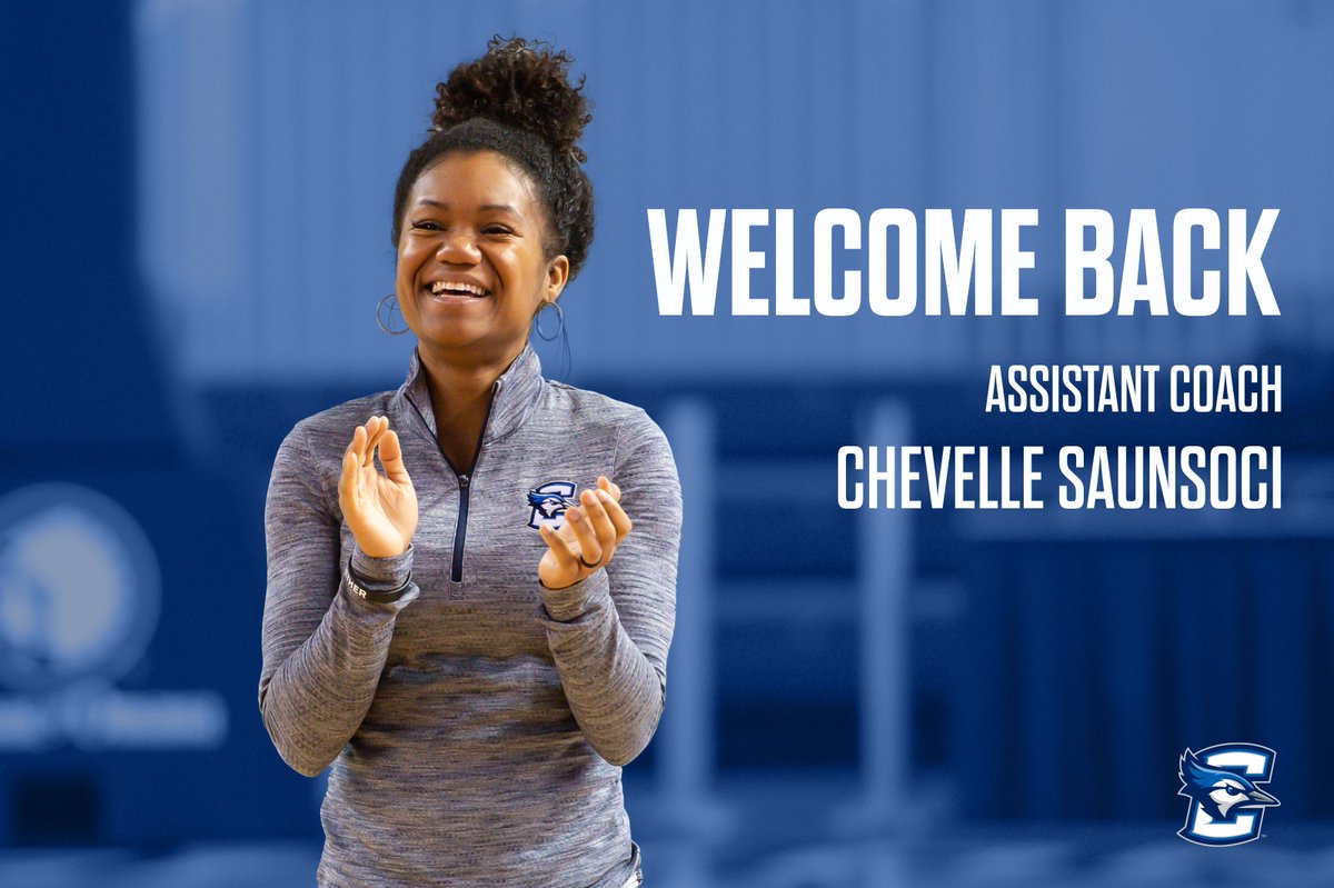 CreightonWBB's tweet photo. SHE'S BACKKKK 👏 Welcome back to the team @Coach_Chevy !!

Read more: https://t.co/RM2qQVpl0b
#GoJays https://t.co/uX20c6csBV