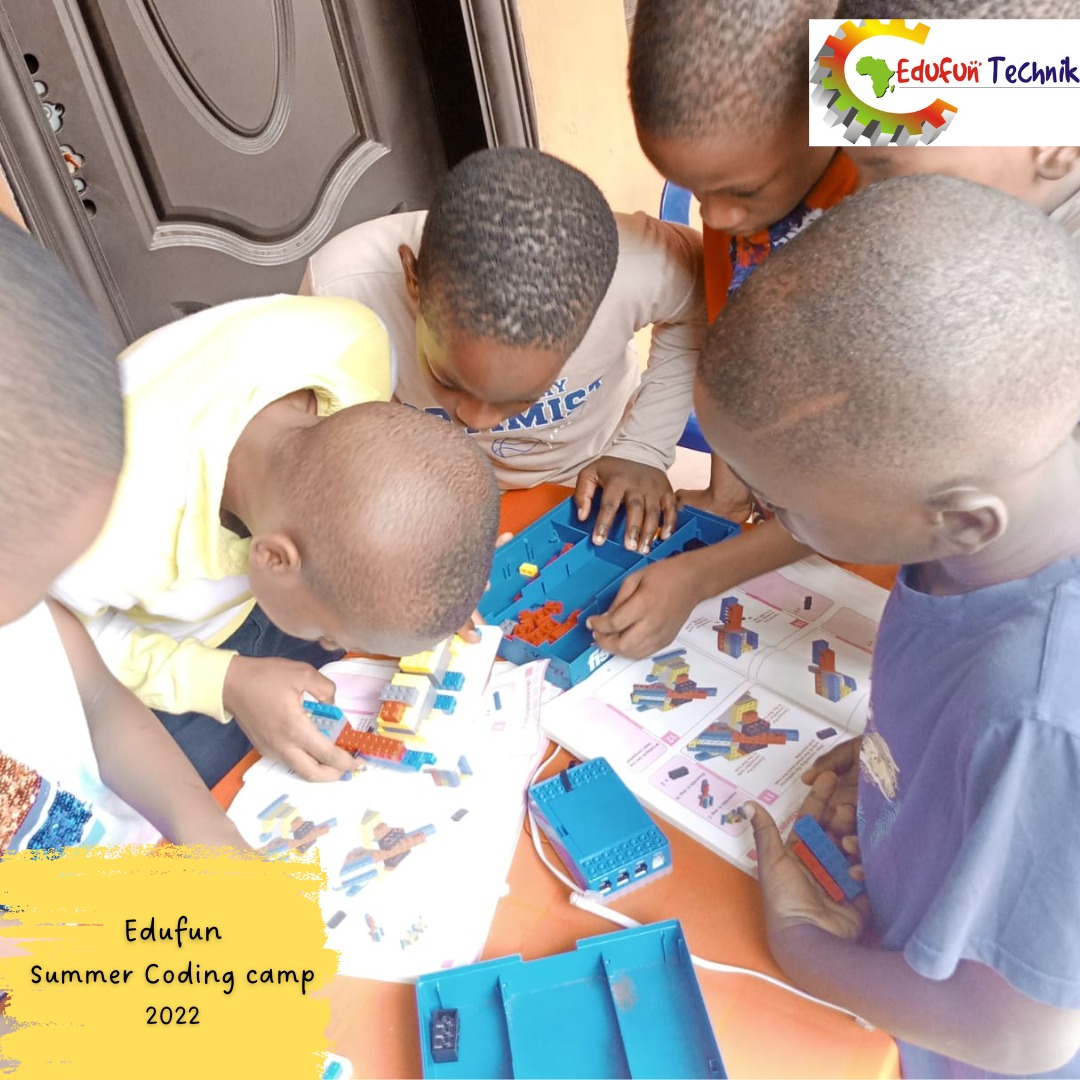 edufunSTEMnig's tweet image. Early childhood is a wonderful time to spark kids interest in robotics and engineering.
We introduced robotics to our summer camp because it makes coding tangible and concrete.
#SummerCodingCamp
#summercodingcamp
#robotics #anambra #coding