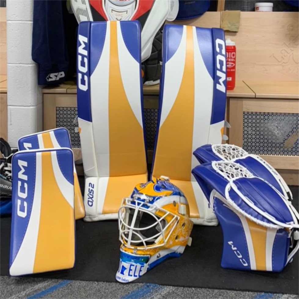 Goalie Gear Nerd on Twitter "👑 Seth Eisele with an absolutely amazing