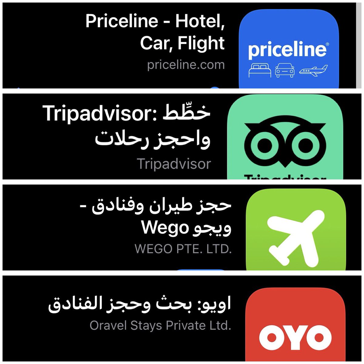 Q8Pro's tweet photo. تطبيقات حجز فنادق بديلة
ولا تنسى تشوف موقع الفندق الرسمي 
بعض المرات يقدم سعر أو عرض أفضل.

#مقاطعة_بوكينج https://t.co/rGXmCpmHux