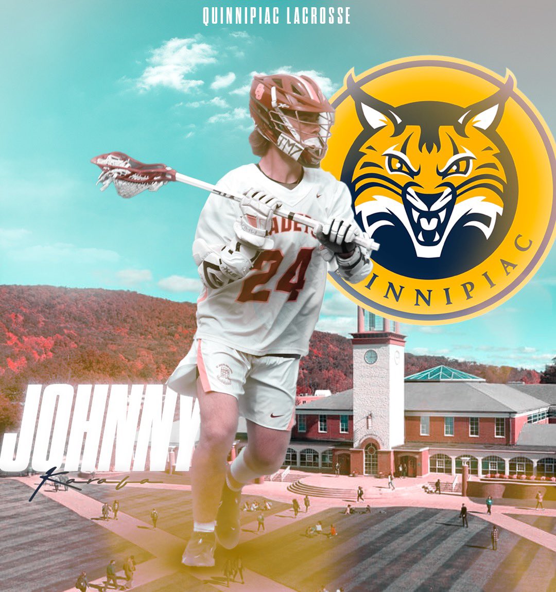KarafaJohn's tweet photo. I am very proud to announce my verbal commitment to play Division 1 lacrosse at Quinnipiac University. I would like to thank my family, my friends, and my coaches who have all pushed me to get to this point. Go Bobcats!
@sj_lax 
@ctwolveslax https://t.co/5t041he3S7