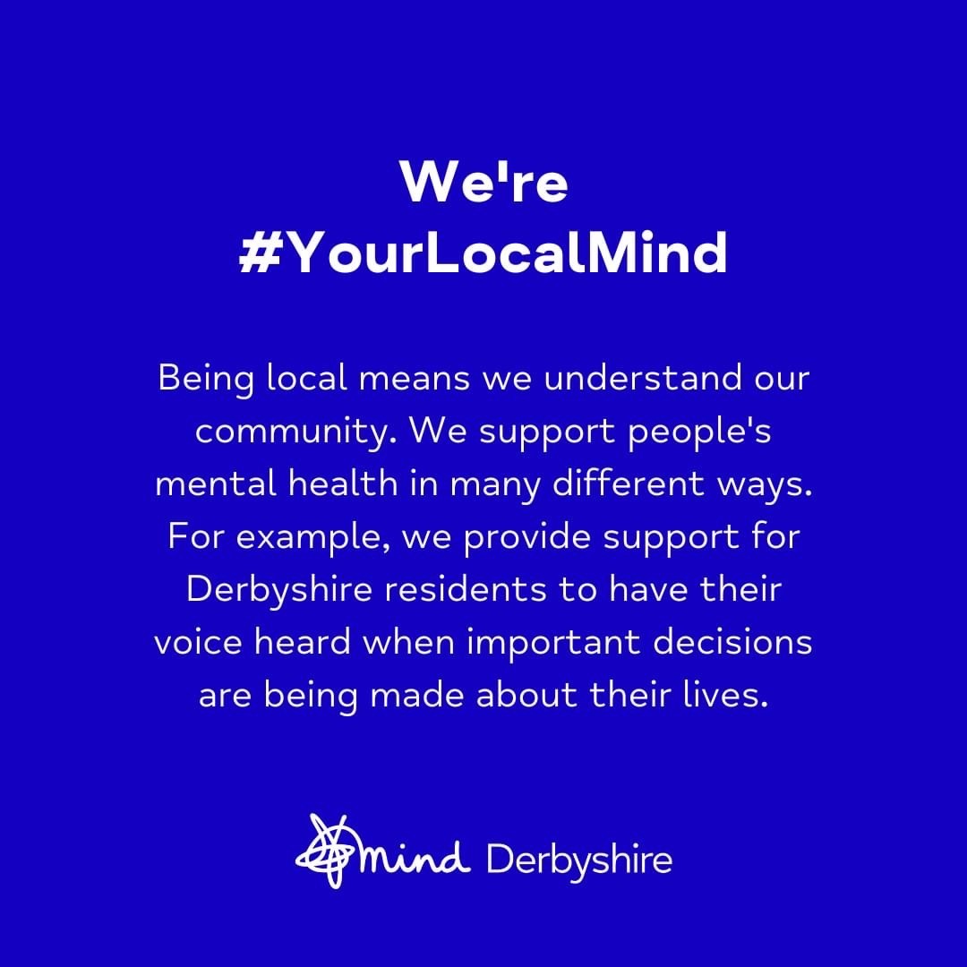DerbyshireMind's tweet image. #localmindweek #YourLocalMind #mindfamily
