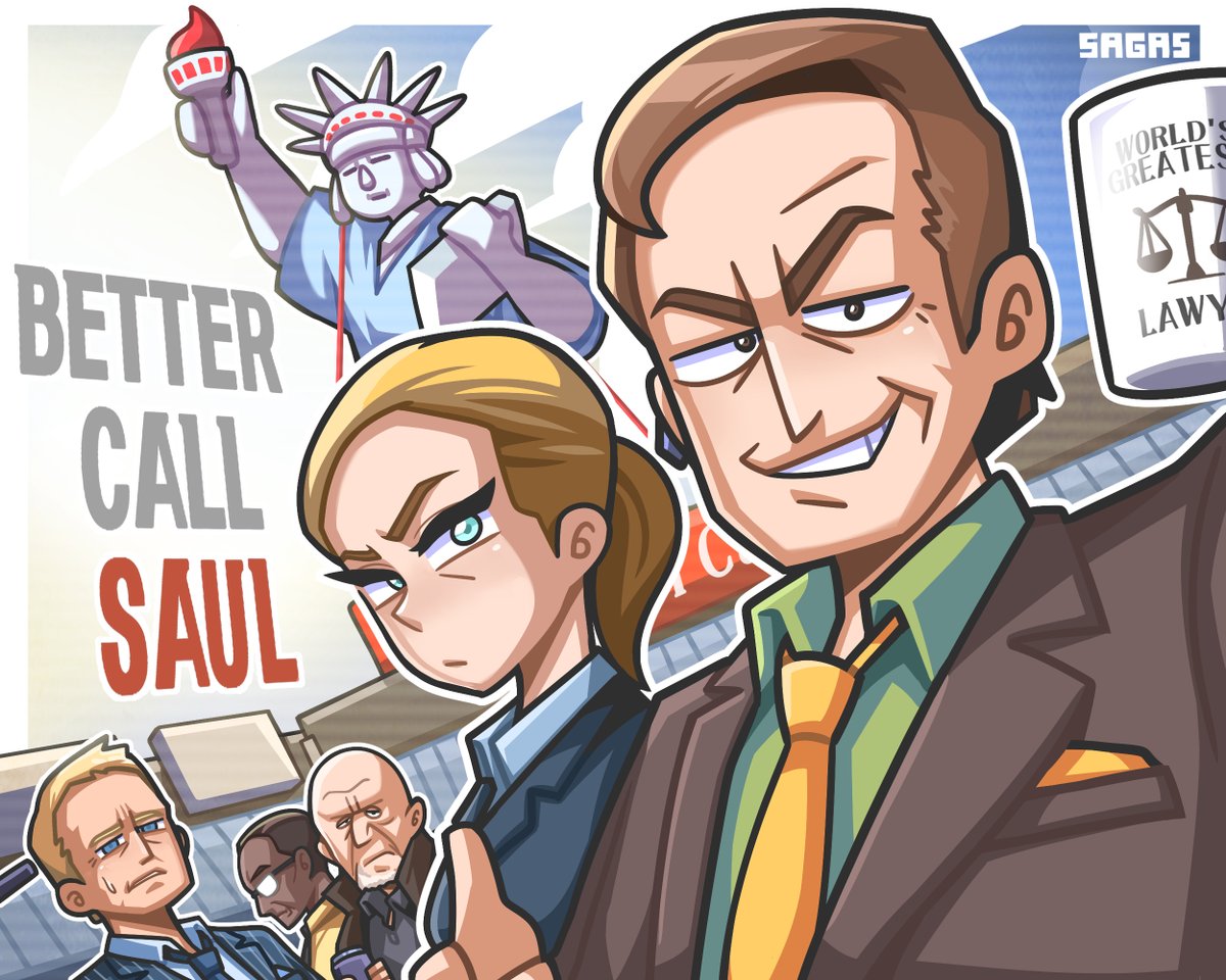 Sagas293's tweet image. It&apos;s all good, man! ⚖️ #BetterCallSaul