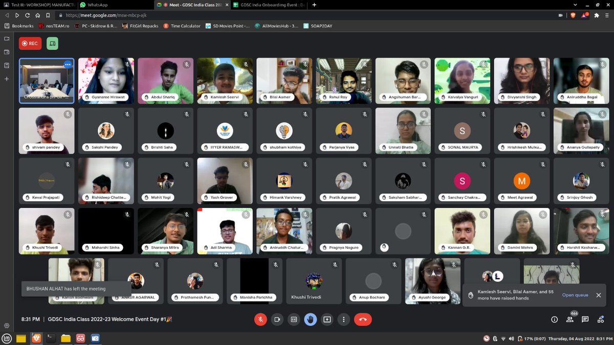 rethinkwithroy's tweet image. These folks are crazzyyyyyyyy 🤌

It was a Great Event !!! 🚀
thanks 
@GoogleDevsIN
 for this ✌️❤️

  xD

#DeveloperStuedentClubs