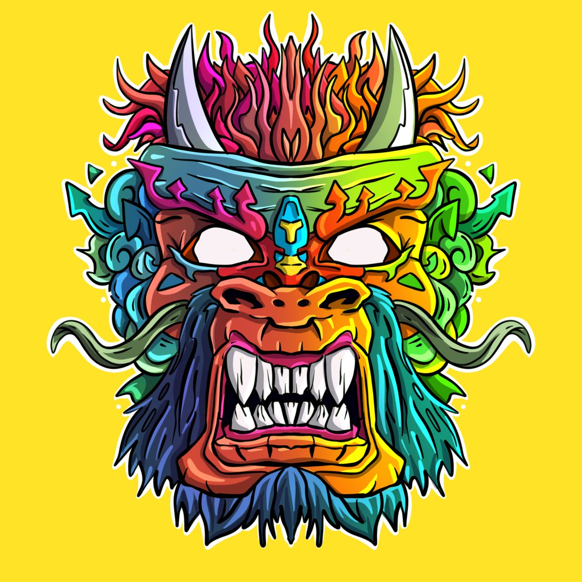 Colourful Chaos Mask #106 is waiting for it's owner 🌈

Listing in 10 minutes.
singular.app/collectibles/1…
#NFTs #singular #RMRK #ksm #kusama #kusamanfts #NFTCommunity #ChaosMasks