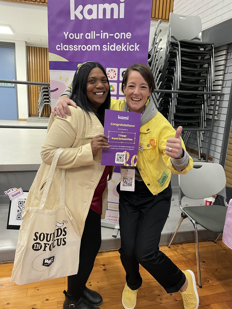 NicoleRennieZA's tweet photo. ๐ Extremely excited for @Blomvlei Primary School who are the #GetSACE CPTD lucky winners of a Yearโs @KamiApp School Plan with PD support ๐๐ป๐ #Zaedu https://t.co/l5ZrThjyTY