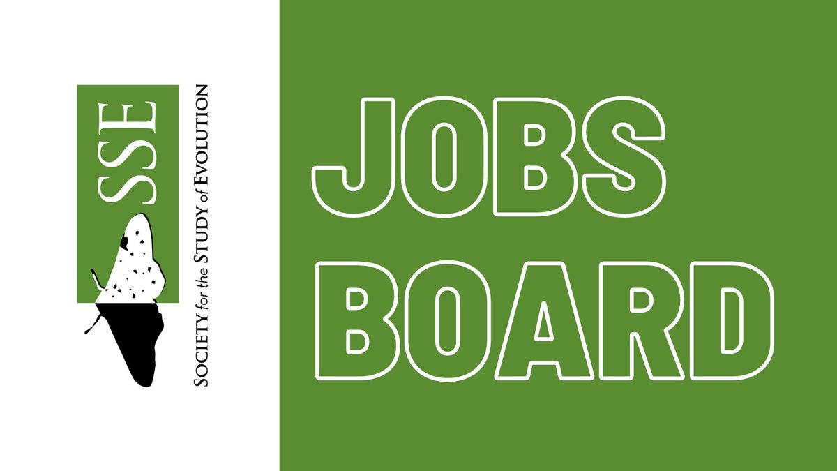 SSE (@sse_evolution) on Twitter photo Are you looking for a postdoc or assistant professor position in evolutionary biology? Check out our jobs board for current openings: bit.ly/SSEJobBoard <a href="/SSEgrad/">Evolution Students</a> #AcademicChatter Are you looking for a postdoc or assistant professor position in evolutionary biology? Check out our jobs board for current openings: bit.ly/SSEJobBoard <a href="/SSEgrad/">Evolution Students</a> #AcademicChatter
