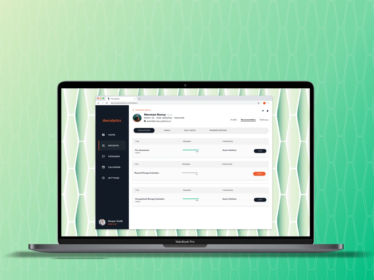 Theralytics condenses duplicate entries from the patient’s initial evaluation and accurately autofills data in the assessments ahead of time. That’s taking #data further!