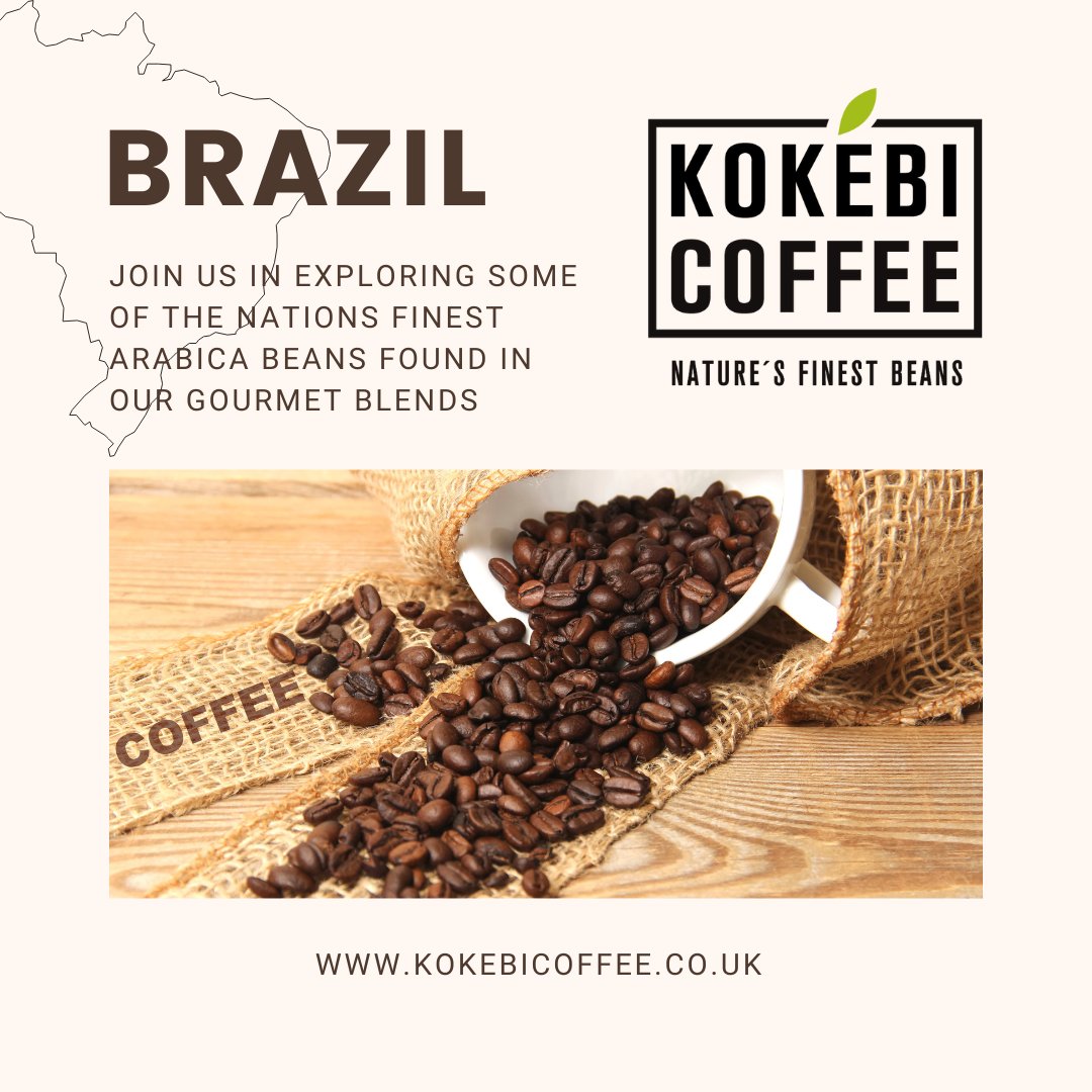 KokebiCoffee's tweet photo. #FactFriday Did you know that the worlds largest coffee producer is Brazil? 🇧🇷 Producing almost a third of all coffee beans, Brazil is the world's leading grower and exporter, producing beans which offer great flavour base for dark roasts. https://t.co/RZGE5wAFiY