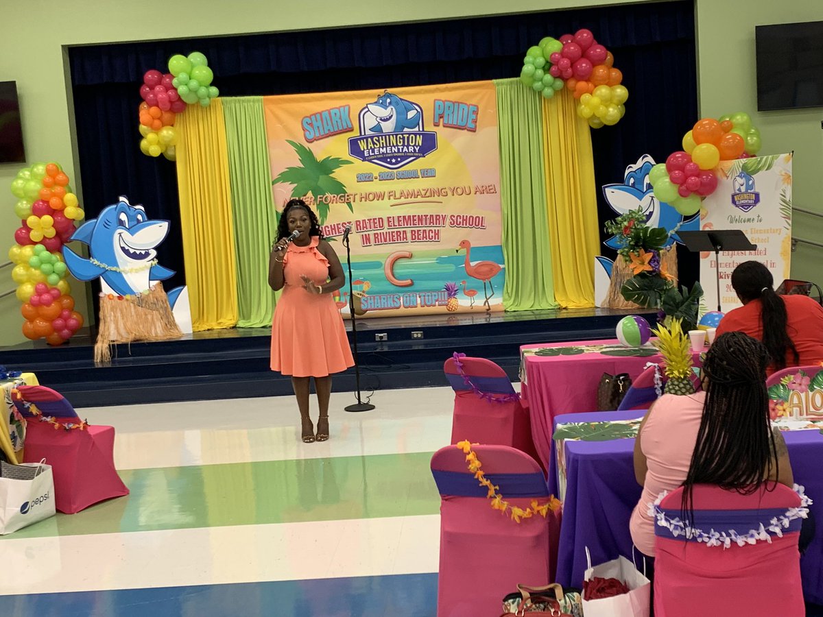 WashingtonElem5's tweet photo. Washington is the Highest Rated Elementary School in Riviera Beach! #SharkPride #BacktoSchool2022 #FlamazingSchoolYear @NorthRegionELA @Area4SuptPBCSD https://t.co/eKRwy8xUBh