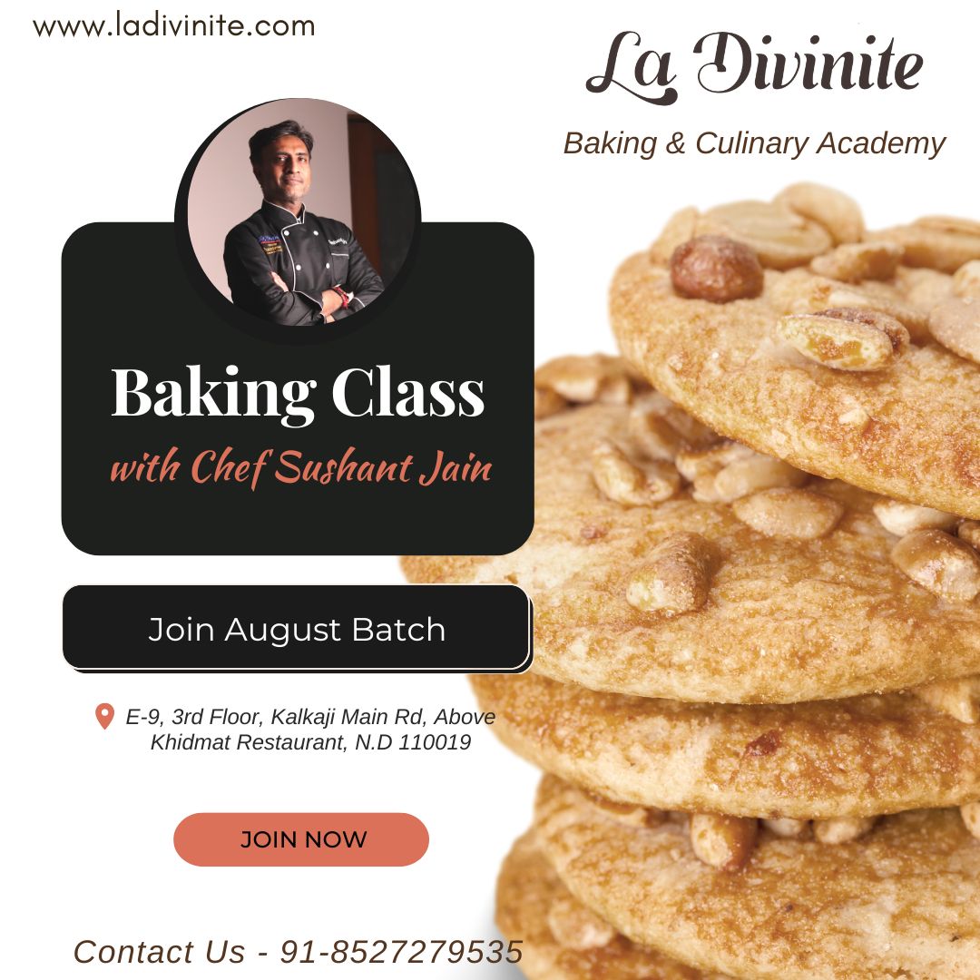ladivinite7's tweet image. La Divinite Baking &amp;amp; Culinary Academy Learn how to bake - join our August classes now!
Join our new August batches - call for more details +918527279535

Visit our site - ladivinite.com
.
.
.
.
#bakeryclasses #ladivinite #desserts #kalkaji #southdelhi #bestdesserts
