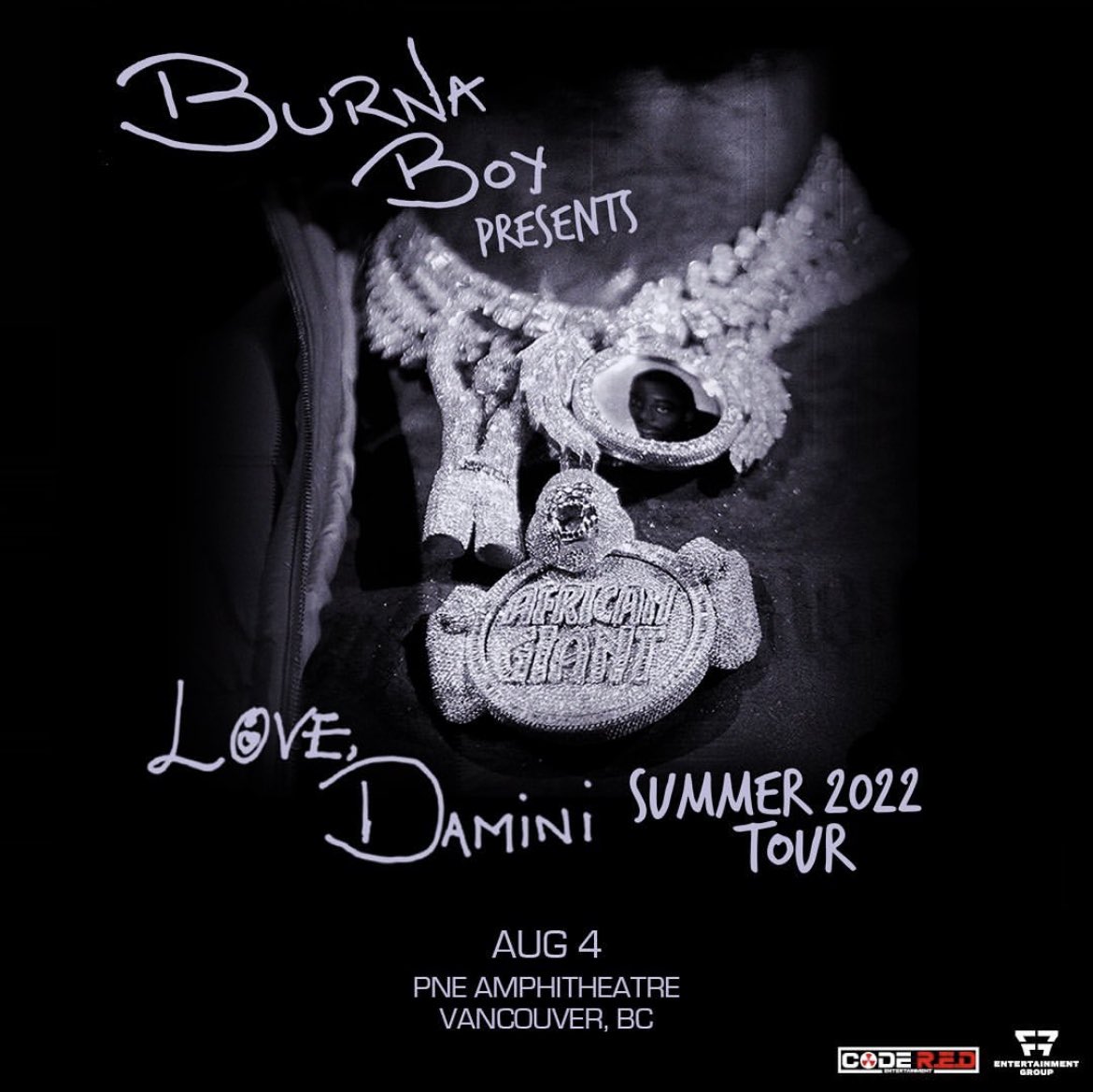 Next Stop Vancouver 📍🛩 <a href="/Coderedpresents/">Code R.E.D ENT</a> <a href="/burnaboy/">Burna Boy</a>