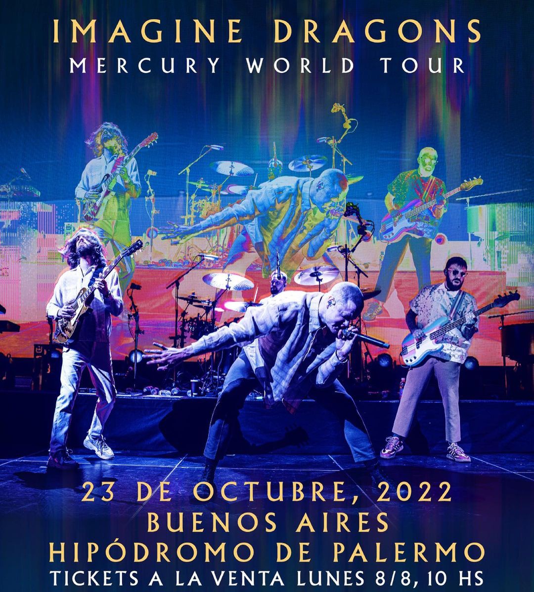 ArgentinaShows's tweet photo. 📣 @Imaginedragons
🗓️ 23 de octubre 
📍 Hipódromo de Palermo https://t.co/iEeHGV1dcH