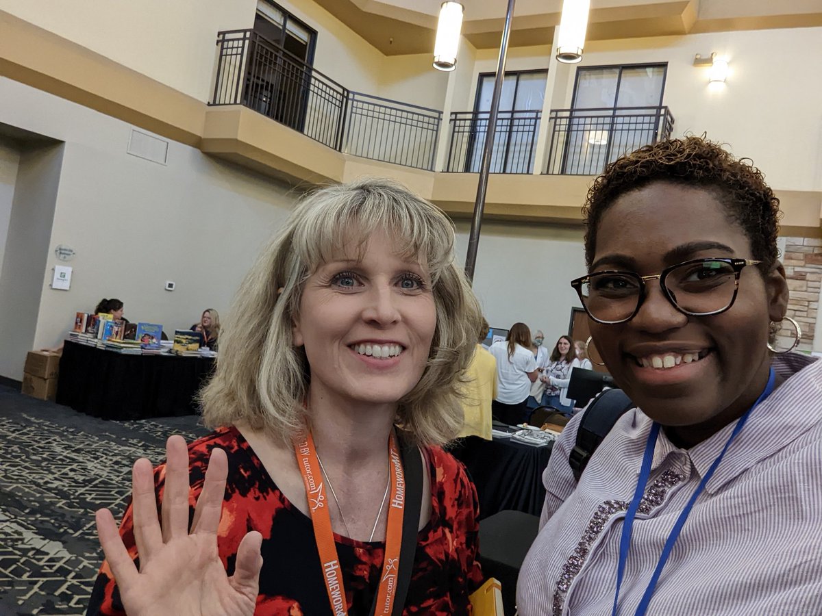 IDEALibrarian's tweet photo. #2022tricon Found a fellow Utah Librarian! https://t.co/pgHOGhBJOj