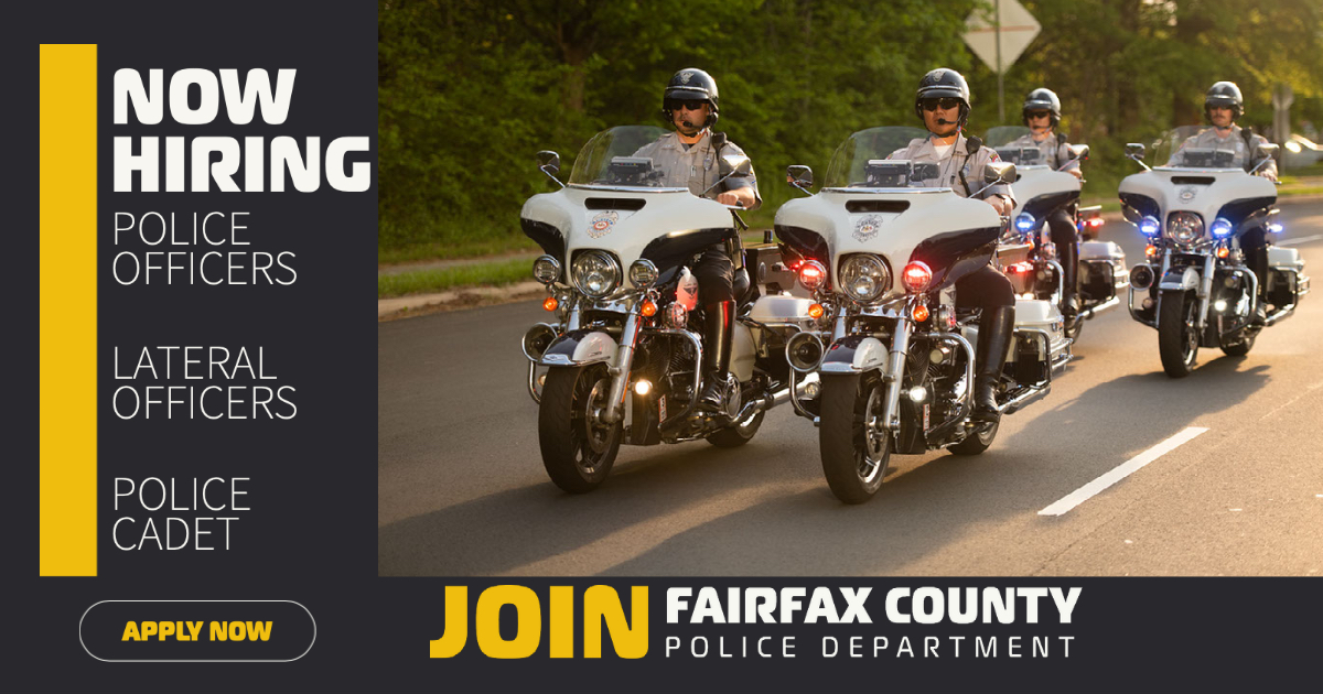 JoinFcpd's tweet photo. Have you ever wanted to become a police officer? Join the best FCPD! Find out more by visiting our website. https://t.co/GJzQznAWtY #joinfcpd #fairfaxcounty #FCPD #policejobs https://t.co/inT6uhvw9R