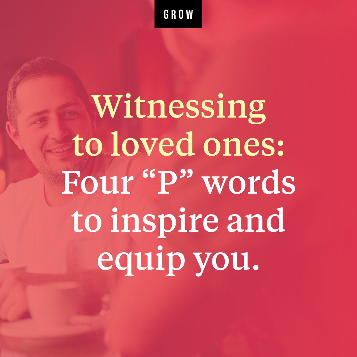 the_miscellany's tweet photo. It’s easy to dream of sharing the Gospel with the faceless, nameless, imaginary person; it’s way harder when the person is your brother, sister, cousin or close friend. Here's what to do about it: https://t.co/MuD6idjMf3 https://t.co/r174eIAsUi