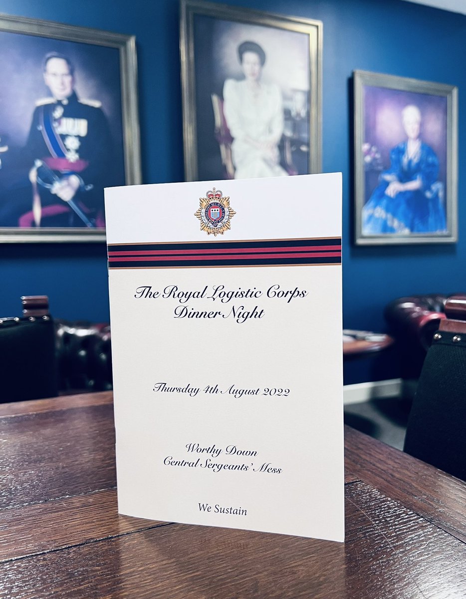 Countdown until the first Central @UKArmyLogistics Sergeants’ Mess Dinner Night to be held at Worthy Down #WeAreTheRLC🟦🟨 #CorpsFamily #NewHome