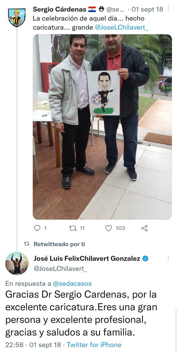 #tbt con el gran amigo <a href="/JoseLChilavert_/">José Luis FelixChilavert Gonzalez</a> ... Fuerza para el sueño que tienes de ser Presidente 💪