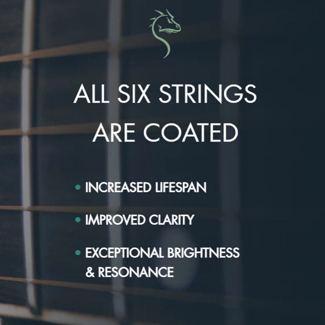 drstrings's tweet image. These strings have more projection, greater clarity, better articulation, and fewer unwanted overtones than in coated strings. Learn more -&amp;gt; drstrings.com/coated-acousti… #drstrings