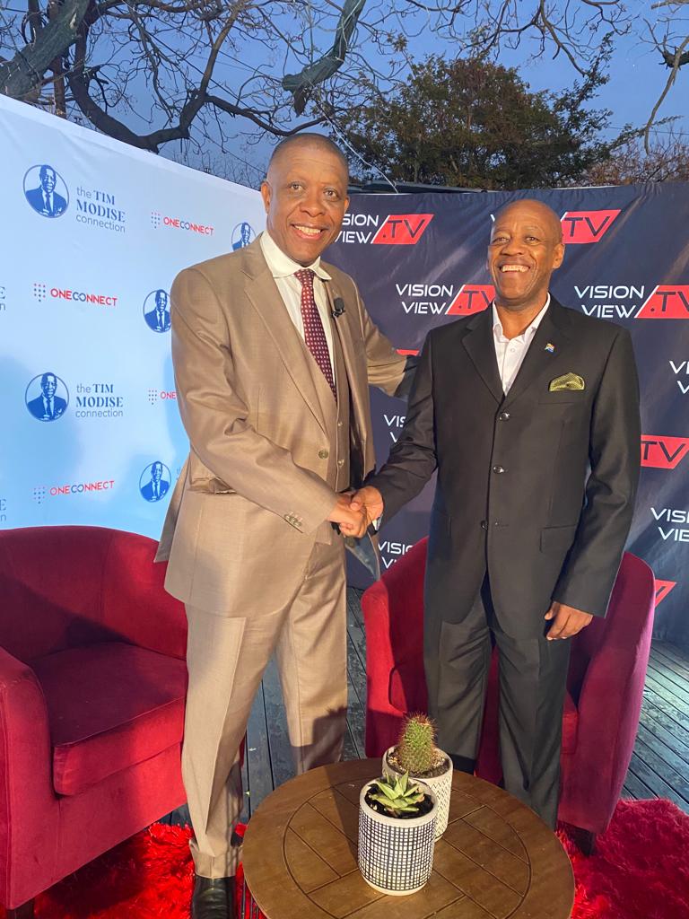 thetmconnection's tweet image. Andy Mashaile ready for the interview