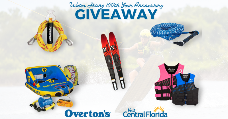 Overtons's tweet photo. In honor of the 100th anniversary of Water Ski, weβve partnered up with #VisitCentralFlorida for a ππππππππ!
Enter to win the ULTIMATE water skiing getaway including all of the #Overtons gear youβll need for a successful trip on the water π€