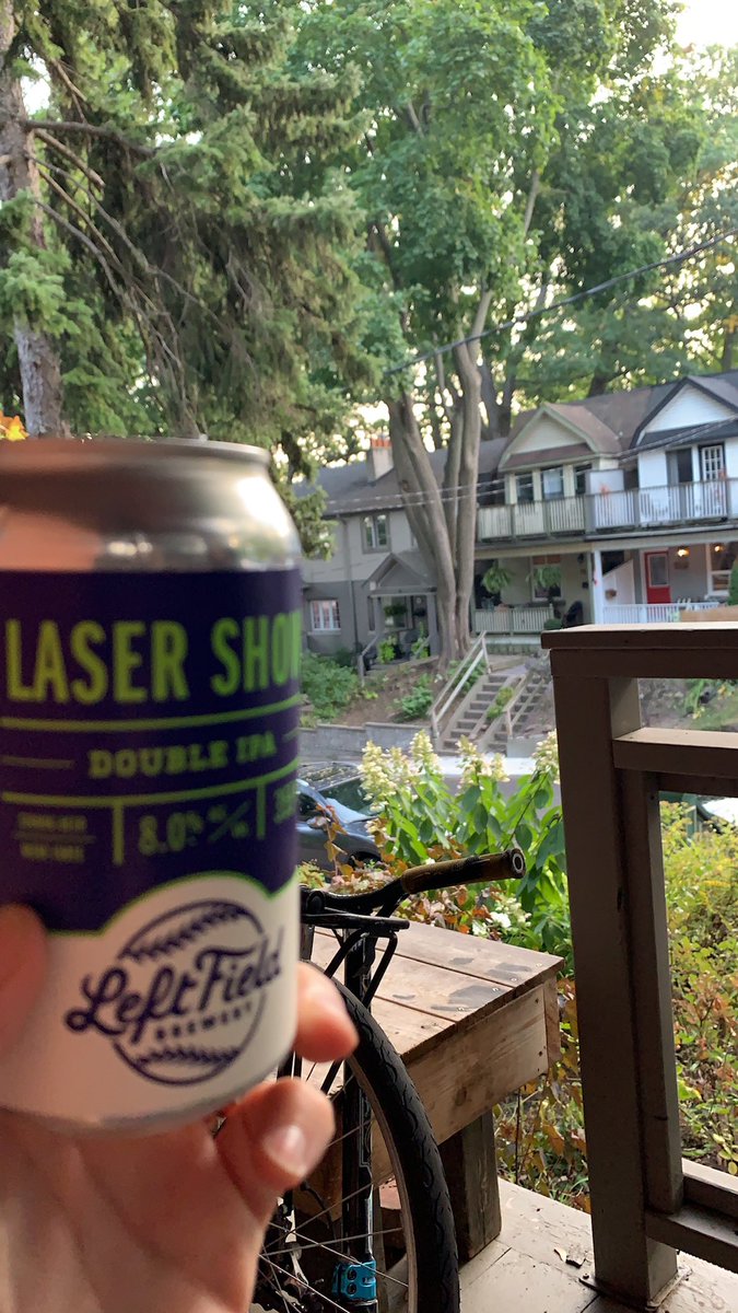 dccycling's tweet photo. @BeerAdvocate Laser Show @LeftFieldBrew #IPADay #yyz https://t.co/hr7W5bamNE
