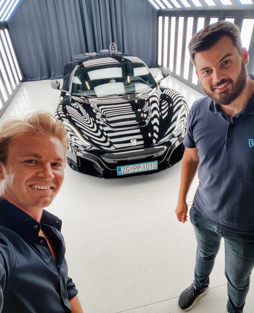 NicoRosberg's tweet image. Here it is!! Went for a full Batmobile spec and it’s Number 1 of 150! Insane electric hypercar (1914HP), awesome company and genius founder. Can’t wait to see what it can do! Full video here: youtu.be/Dtl6irGiLQE