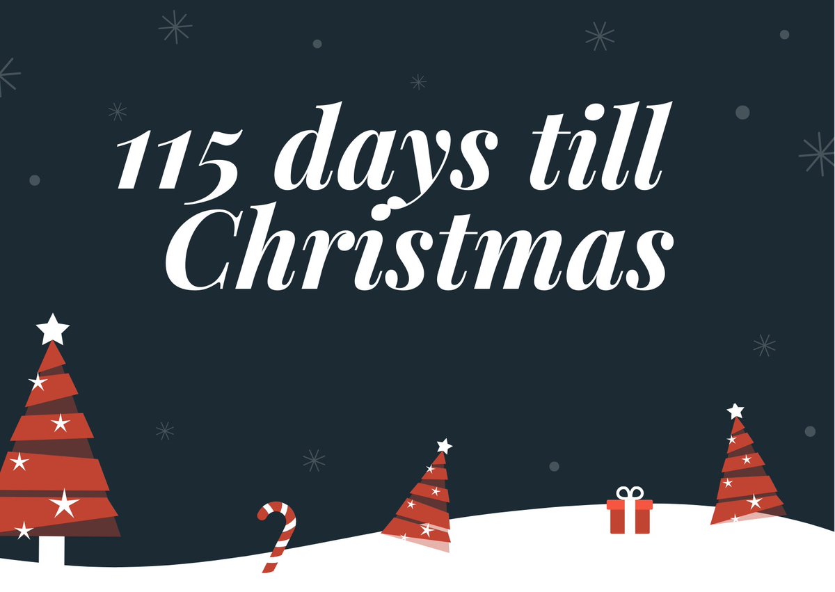_amychiara_🖤 on Twitter "RT vibe_christmas 🎄115 days till Christmas 🎄"