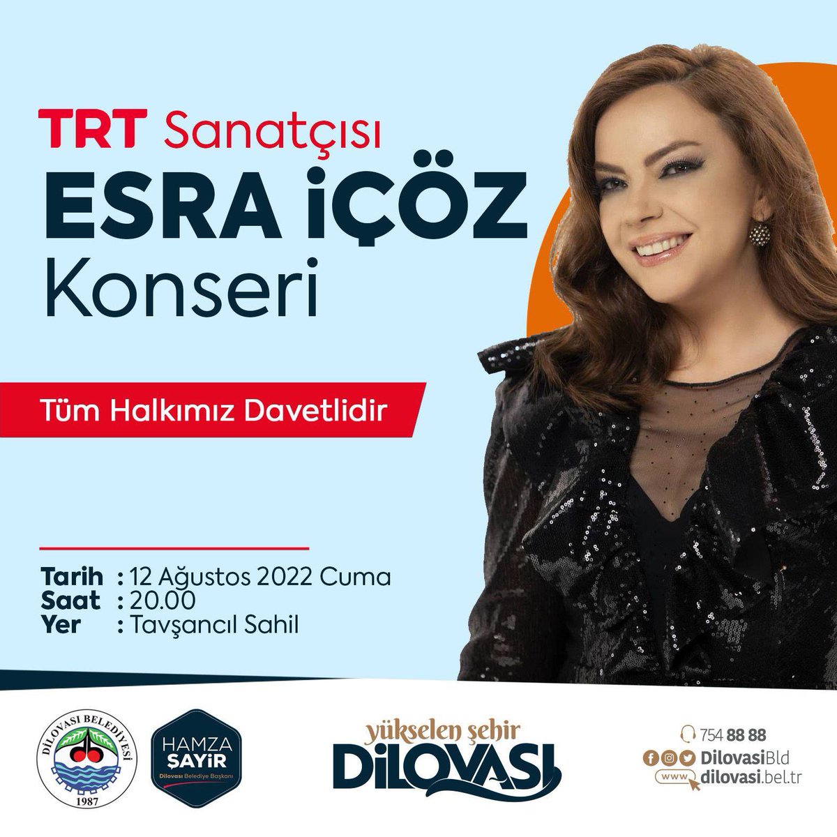 12 Ağustos Cuma akşamı Dilovası Tavşancıl Sahil’de gerçekleşek konseimize davetlisiniz☺️