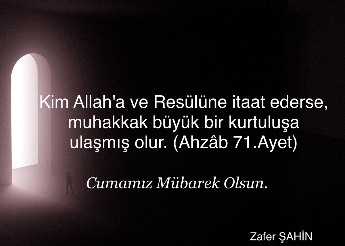 zafersahin571's tweet photo. Allah’ım Bizleri, Allah ve Rasülüne itaat edenlerle karşılaştır…
#AyetlerAlemeNizamdır https://t.co/uwi3N5kx6p