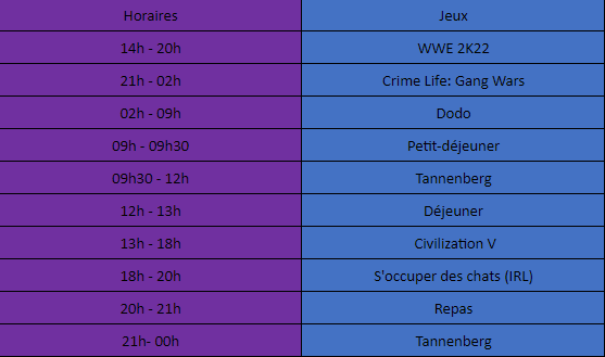 _Ranthama's tweet photo. Bonjour, voici mon petit marathon du mardi 09 août 2022 à 14h au jeudi 11 août 00h, tout cela pour un total de 34h #streaming #twitchstreamer #twitch https://t.co/lNJdfYImWD