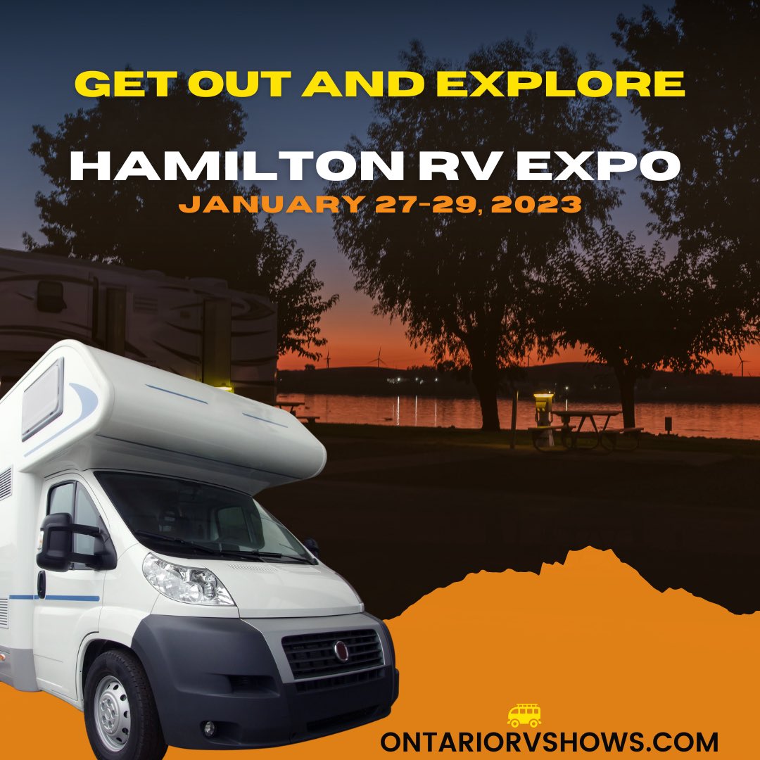 HamRVExpo's tweet photo. Hamilton RV Expo!

January 27-29, 2023

https://t.co/ewamL9osWI

#HamRvExpo #Rv #Camping #Outdoors #Nature https://t.co/eikFBag8Xz