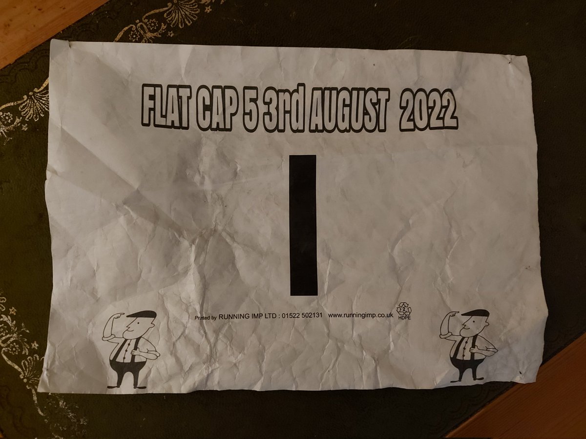 philiplickley's tweet photo. Sadly, I didn't come in first position...! #FlatCap5 https://t.co/YJxqrBMr9l