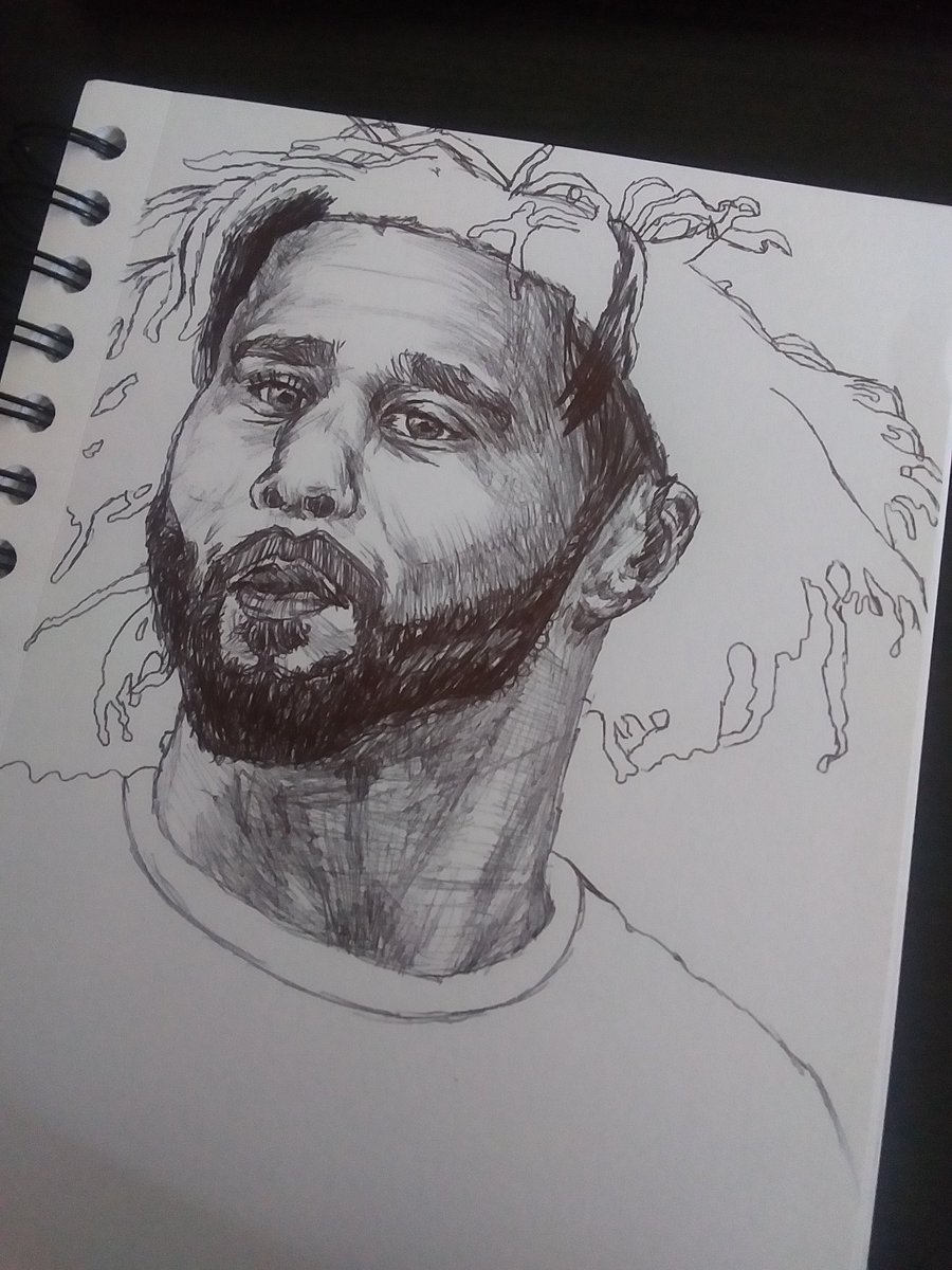 Tyartsanddesign's tweet image. Just like the sun, you know i'll find my way back round! 🌞
#jcole #jcoledrawing #PortraitChallenge #art