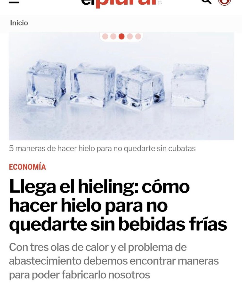 davidpareja's tweet photo. Periodistas descubren las cubiteras https://t.co/0q3l7rC9LN