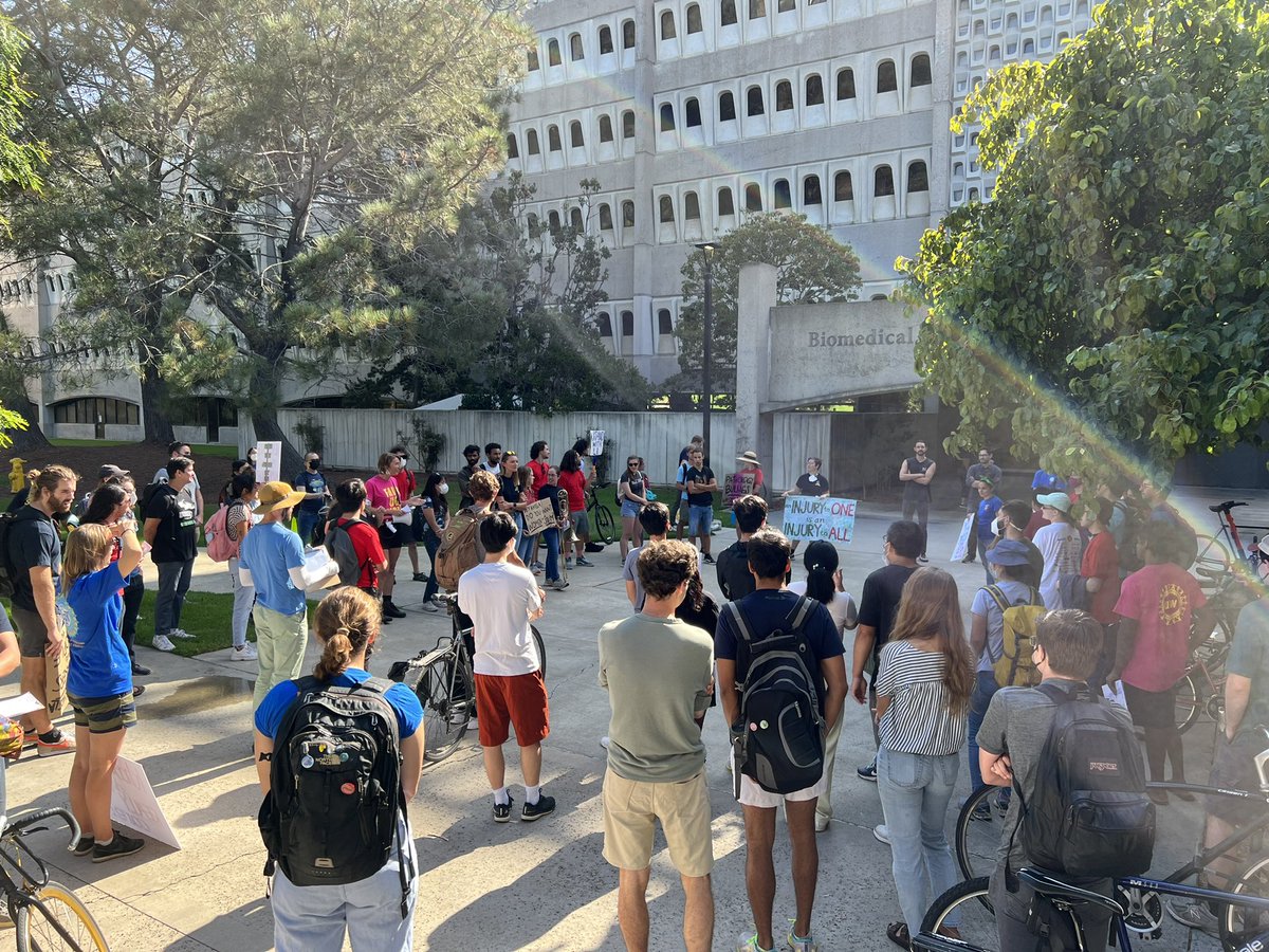 Right now at UCSD, academic workers are rallying in support of Li Jiang, an international postdoc whose appointment is being terminated while she is 7 months pregnant, threatening her visa and her healthcare. We demand justice.